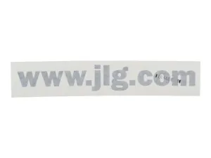 1704885 Decal, Website | JLG