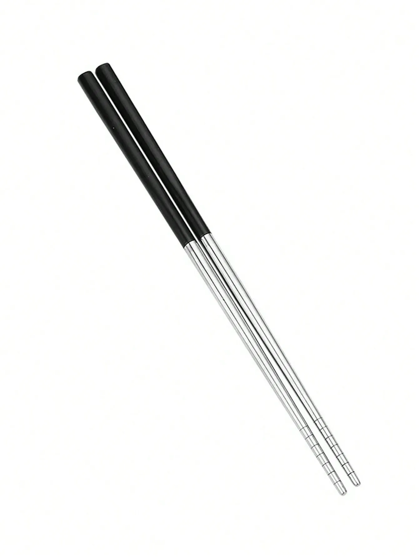 1pc/A Pair Of Wheat Straw 304 Stainless Steel Chopsticks Color Chopsticks National Tide Wind Cross-Border E-Commerce Chopsticks Color