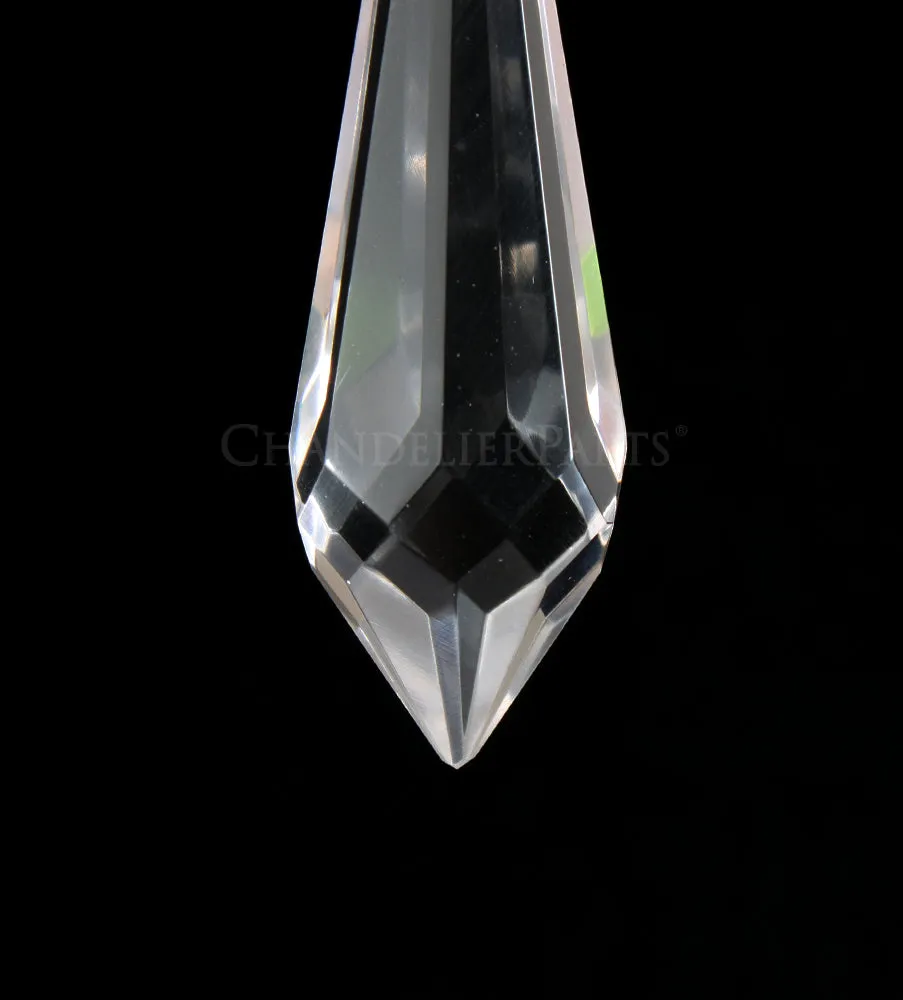 4" Czech Crystal Plug Drop (Blemished)