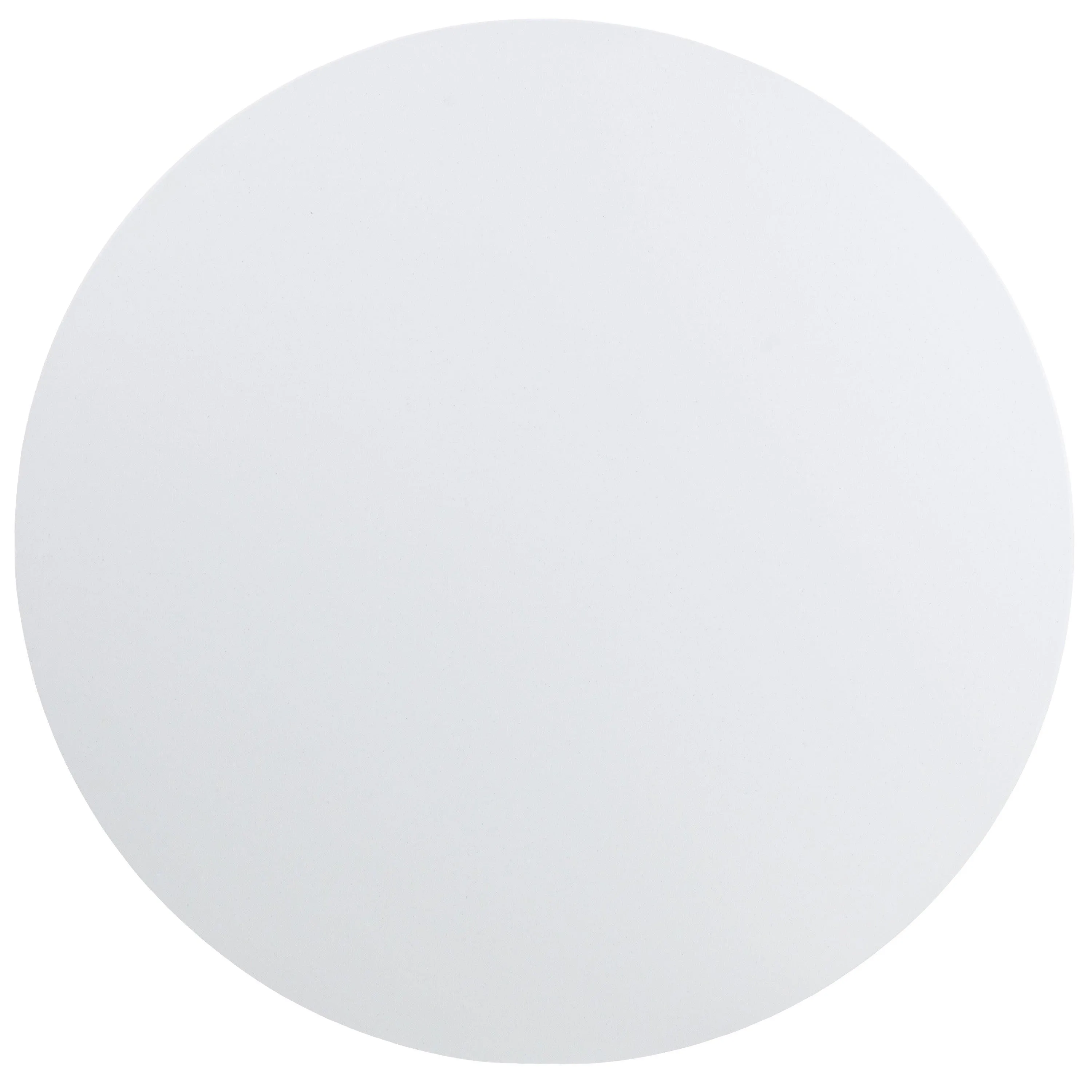 72" Round Granite White Plastic Folding Table