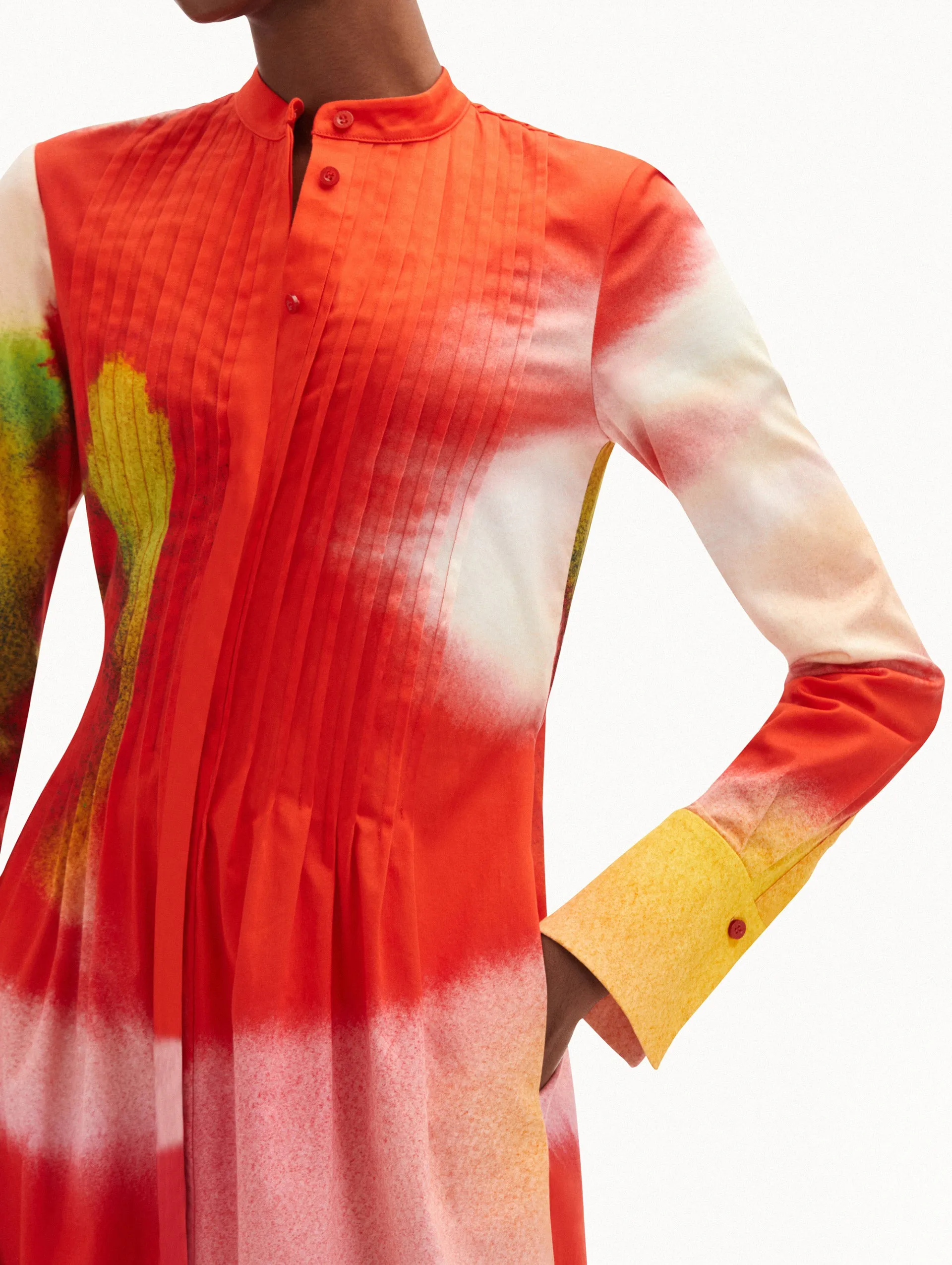 Abstract Watercolor Caftan