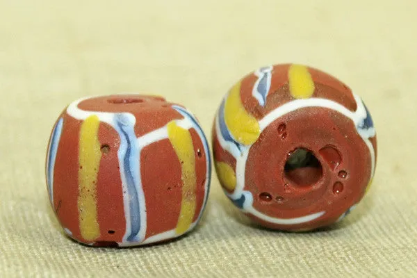 Antique Venetian multi-colored Bead