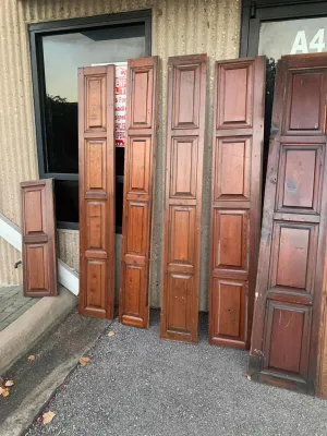 Antique Wall Paneling with Doors, English, Stunning, 18th Century, 1700s!!