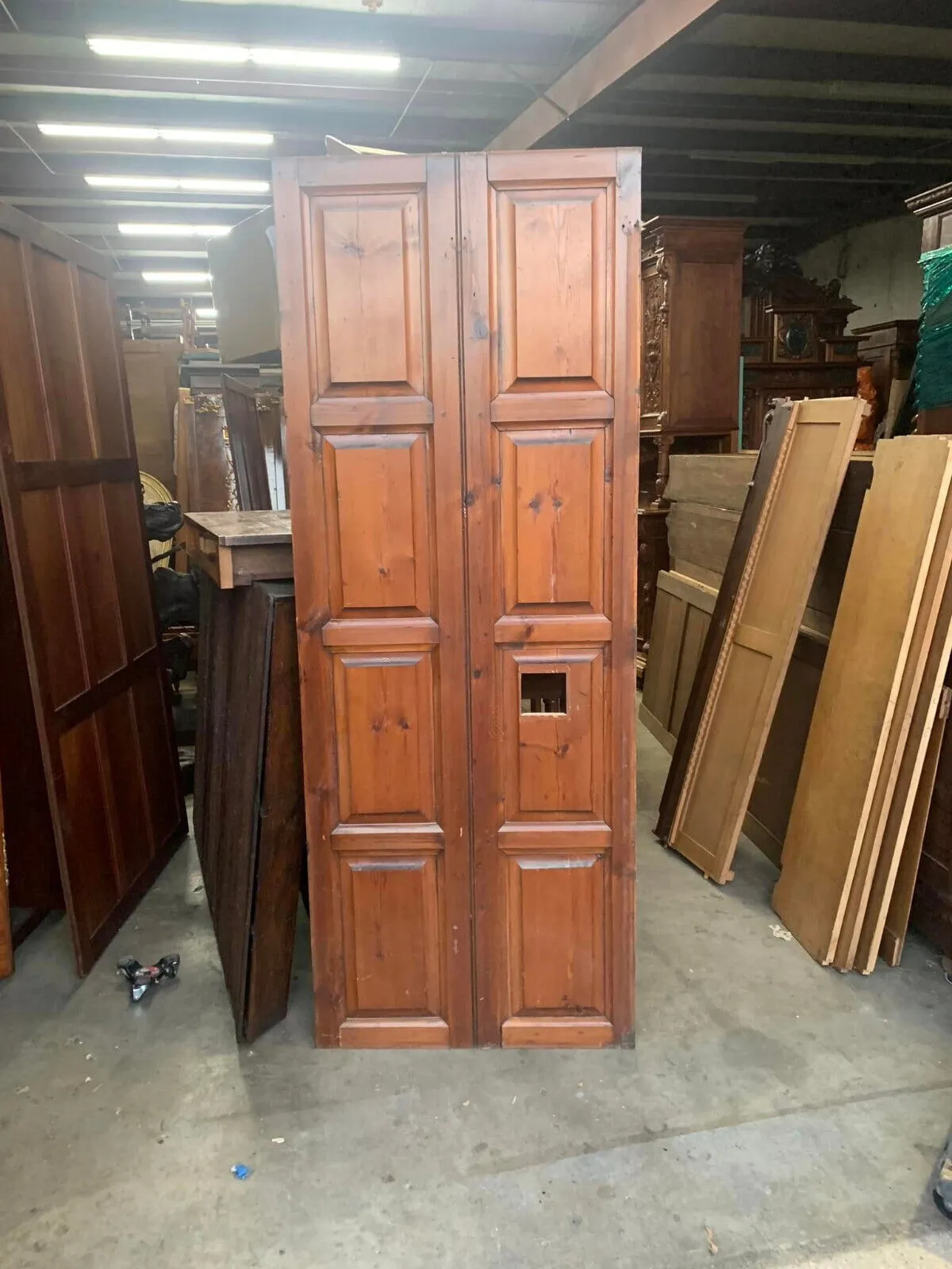 Antique Wall Paneling with Doors, English, Stunning, 18th Century, 1700s!!