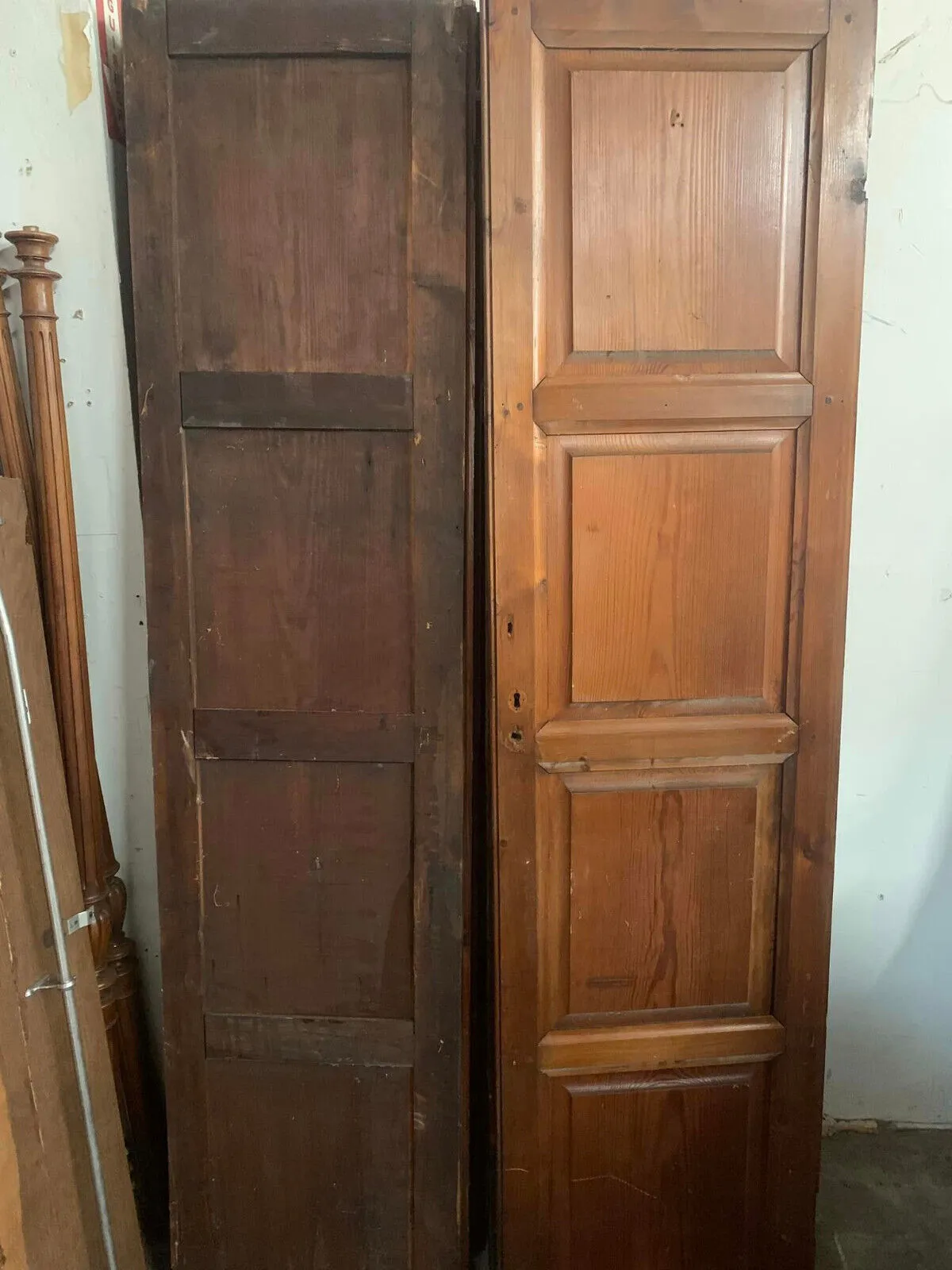Antique Wall Paneling with Doors, English, Stunning, 18th Century, 1700s!!