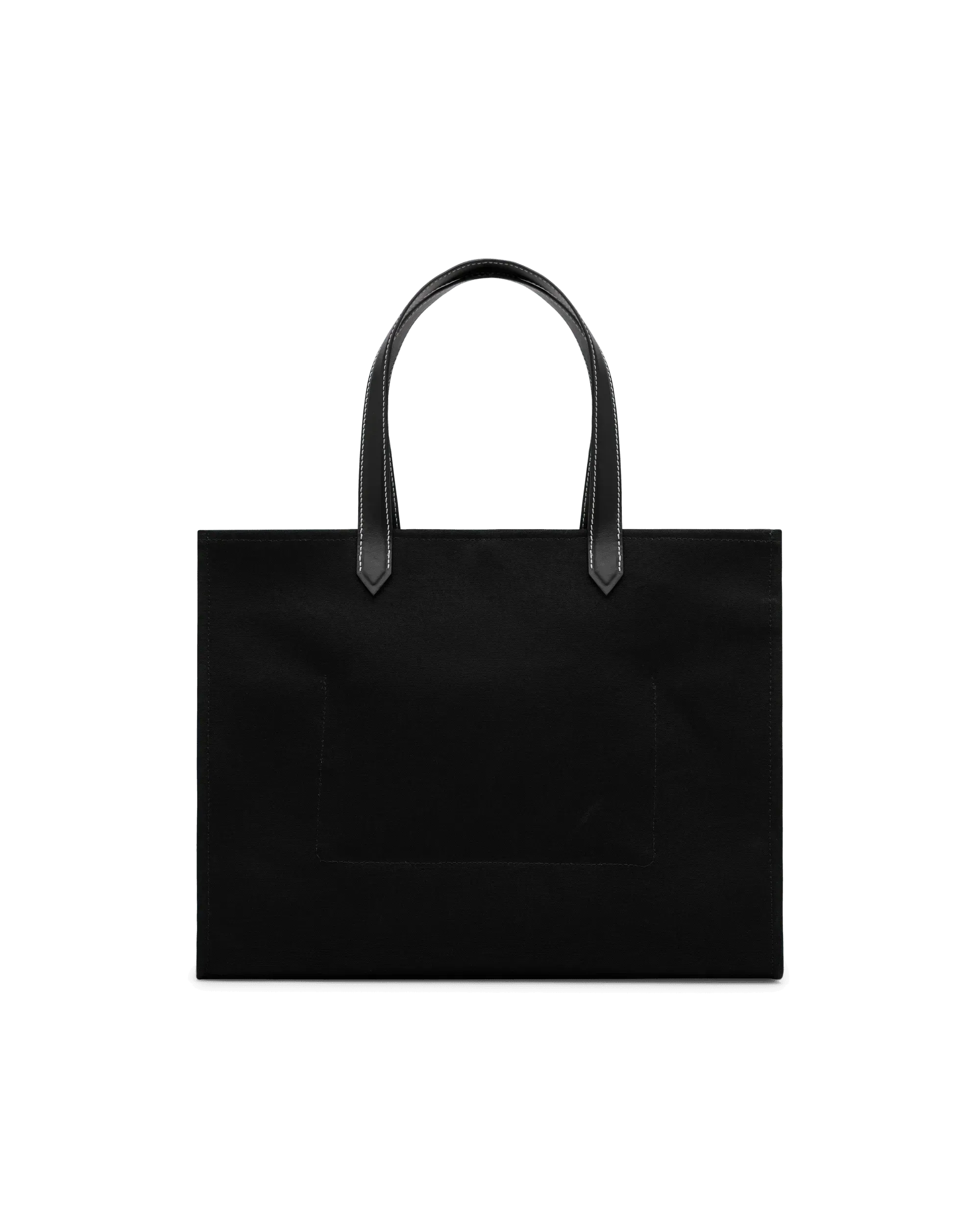 B-Army 42 Medium Canvas Monogram Shopper Tote Bag