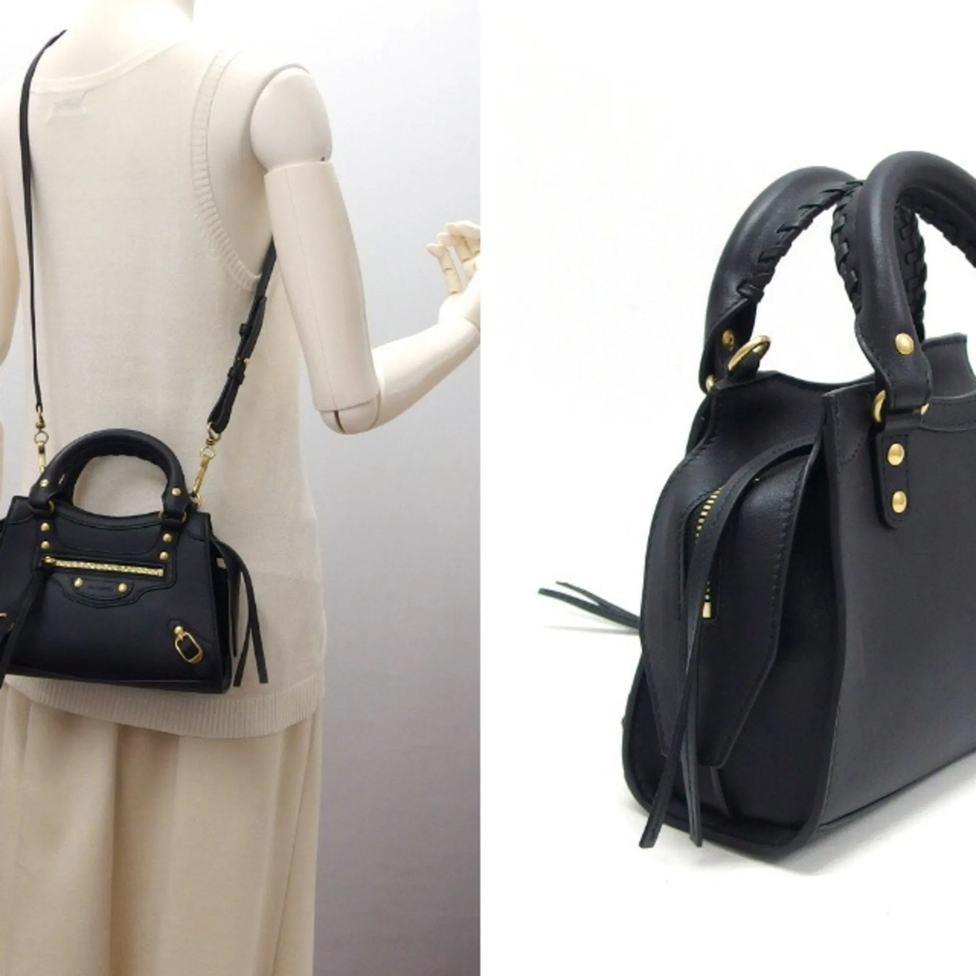 Balenciaga Neo classic Black Leather Bag