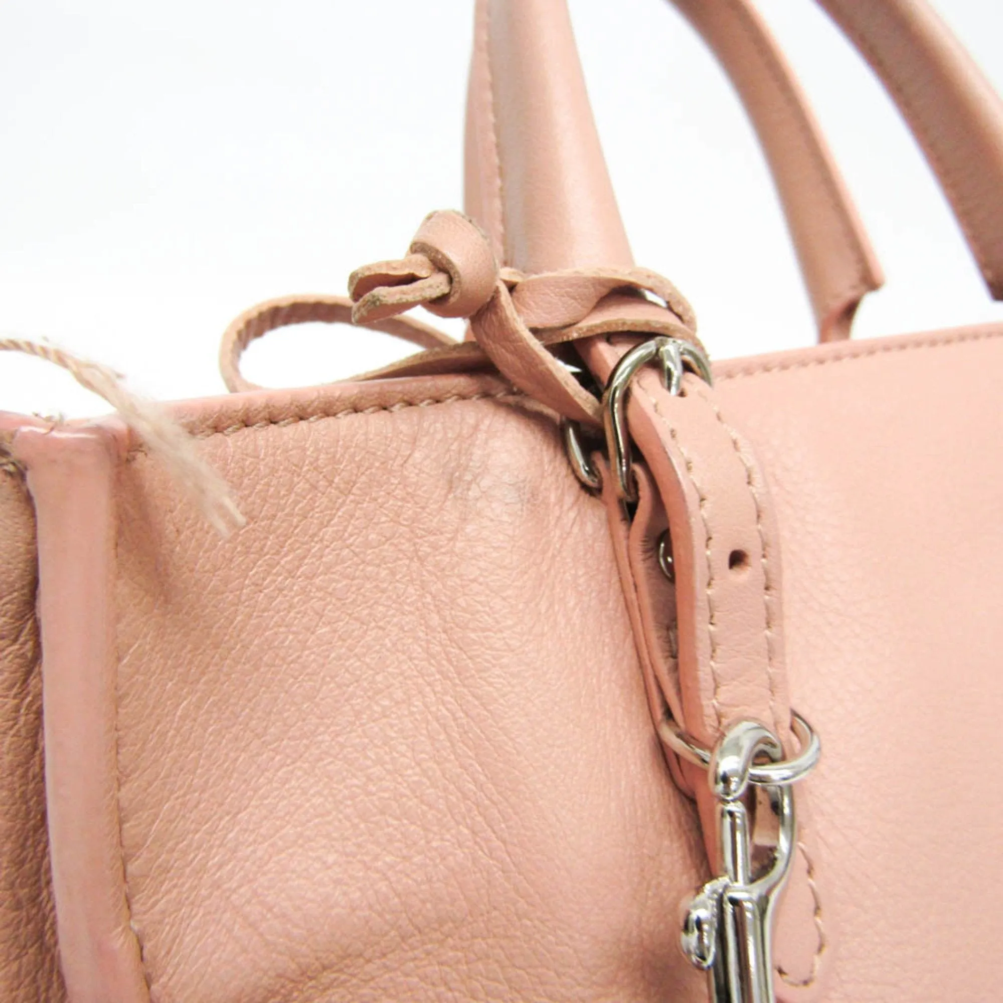 Balenciaga Papier Pink Leather Bag