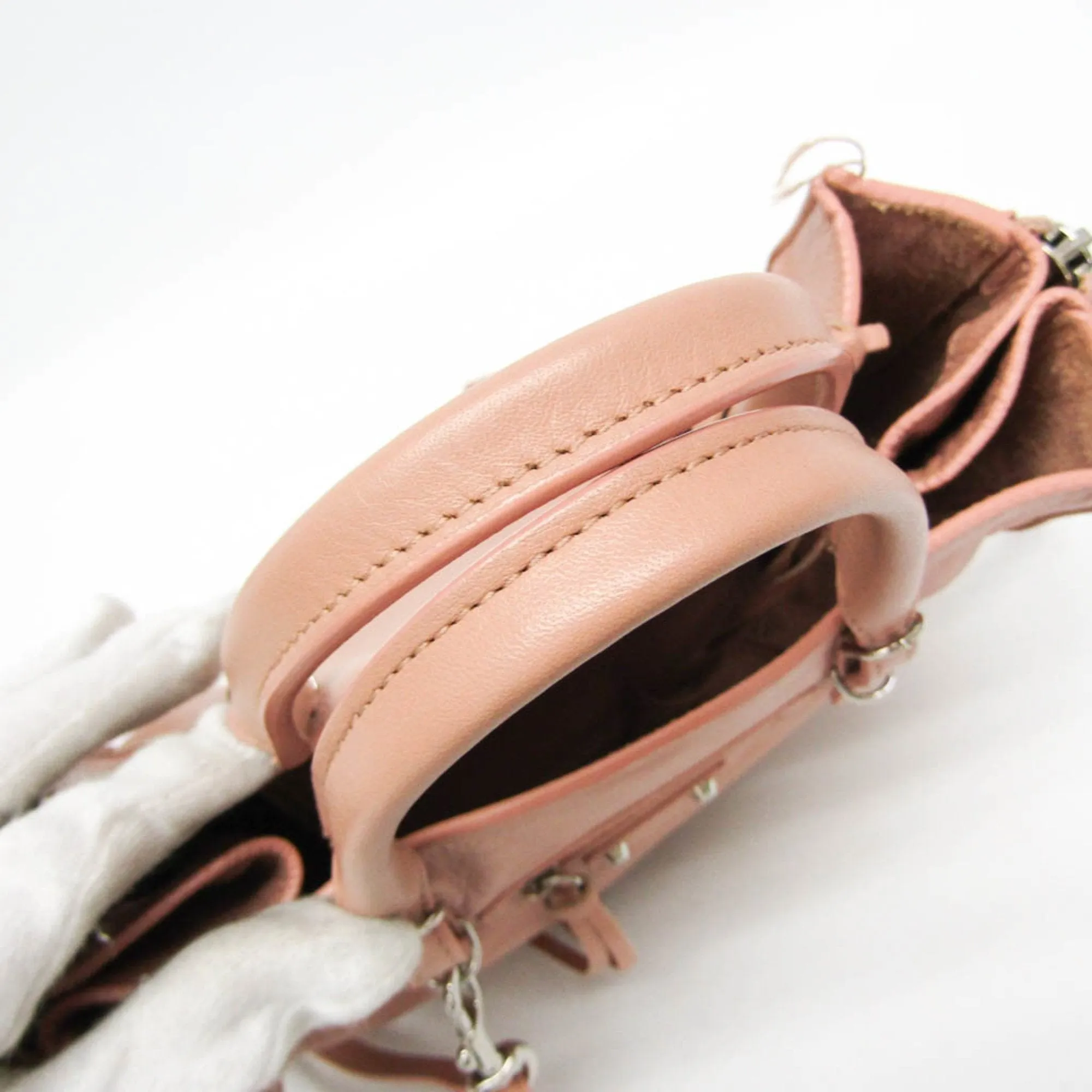 Balenciaga Papier Pink Leather Bag