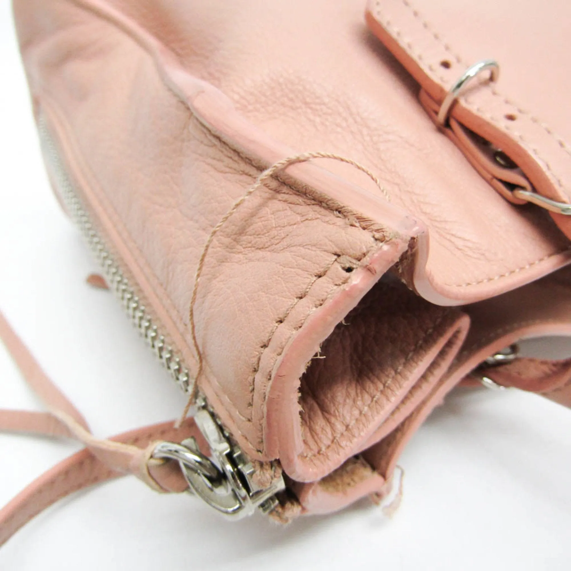 Balenciaga Papier Pink Leather Bag