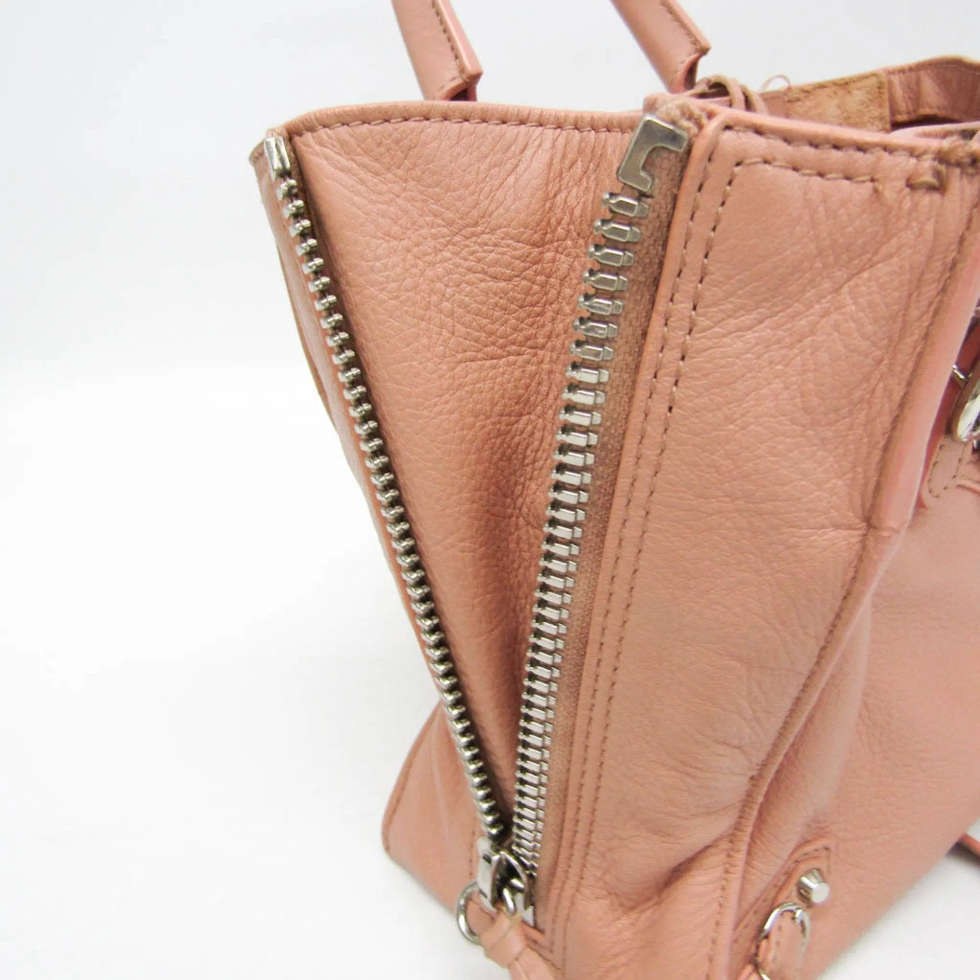 Balenciaga Papier Pink Leather Bag