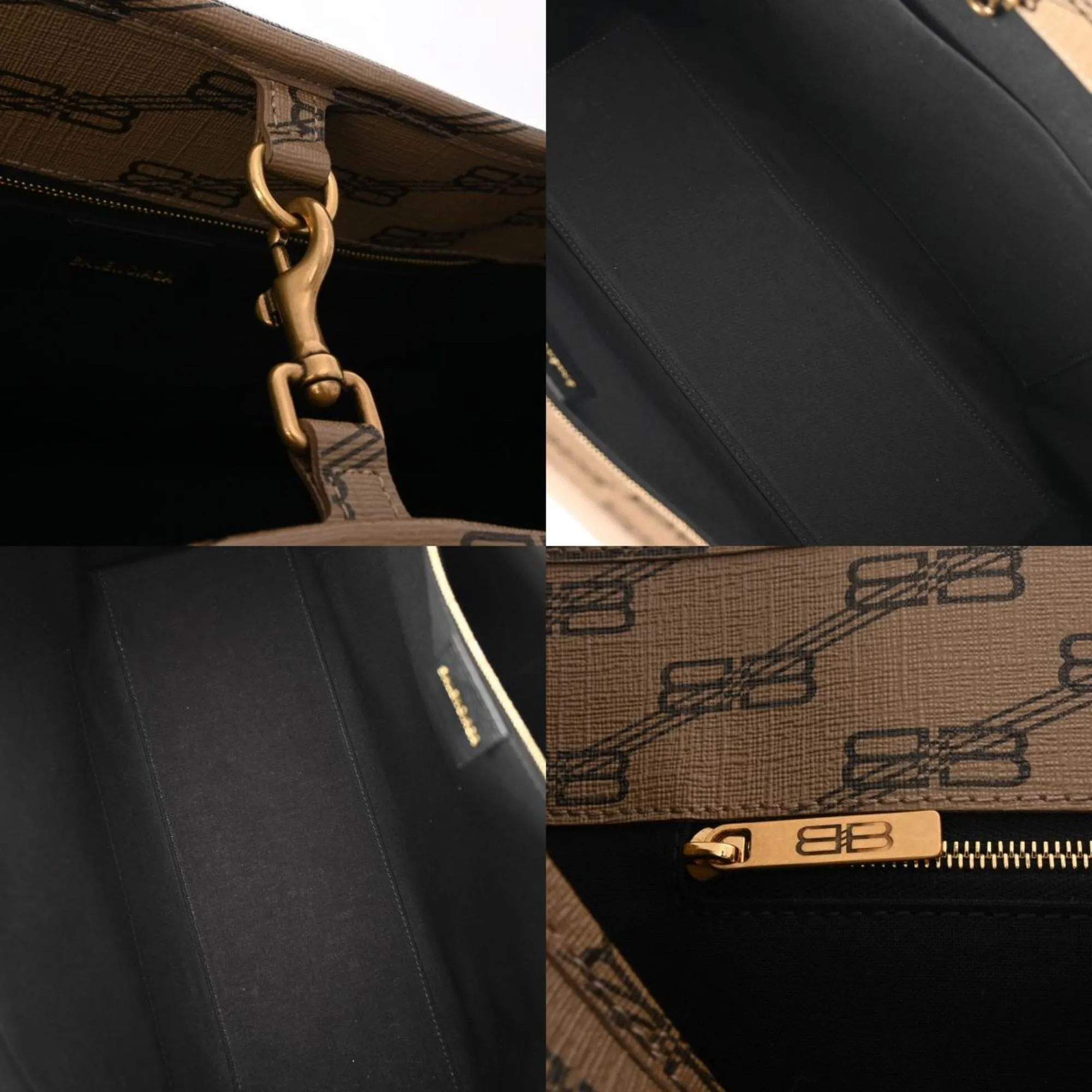 Balenciaga Signature Brown Leather Bag