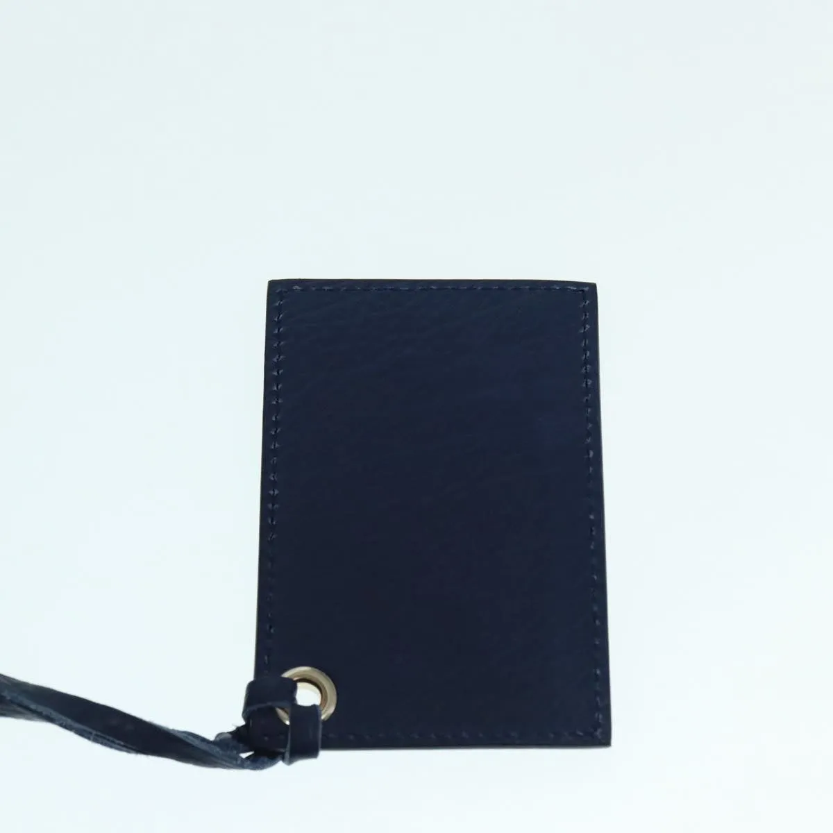 Balenciaga Tube Navy Leather Bag