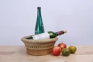 Bamboo wicker container