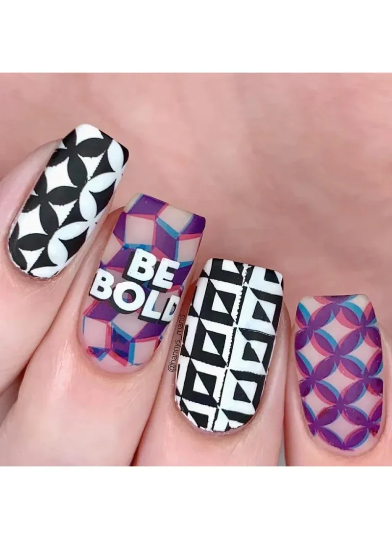 Be Bold - Uber Chic Stamping Plate