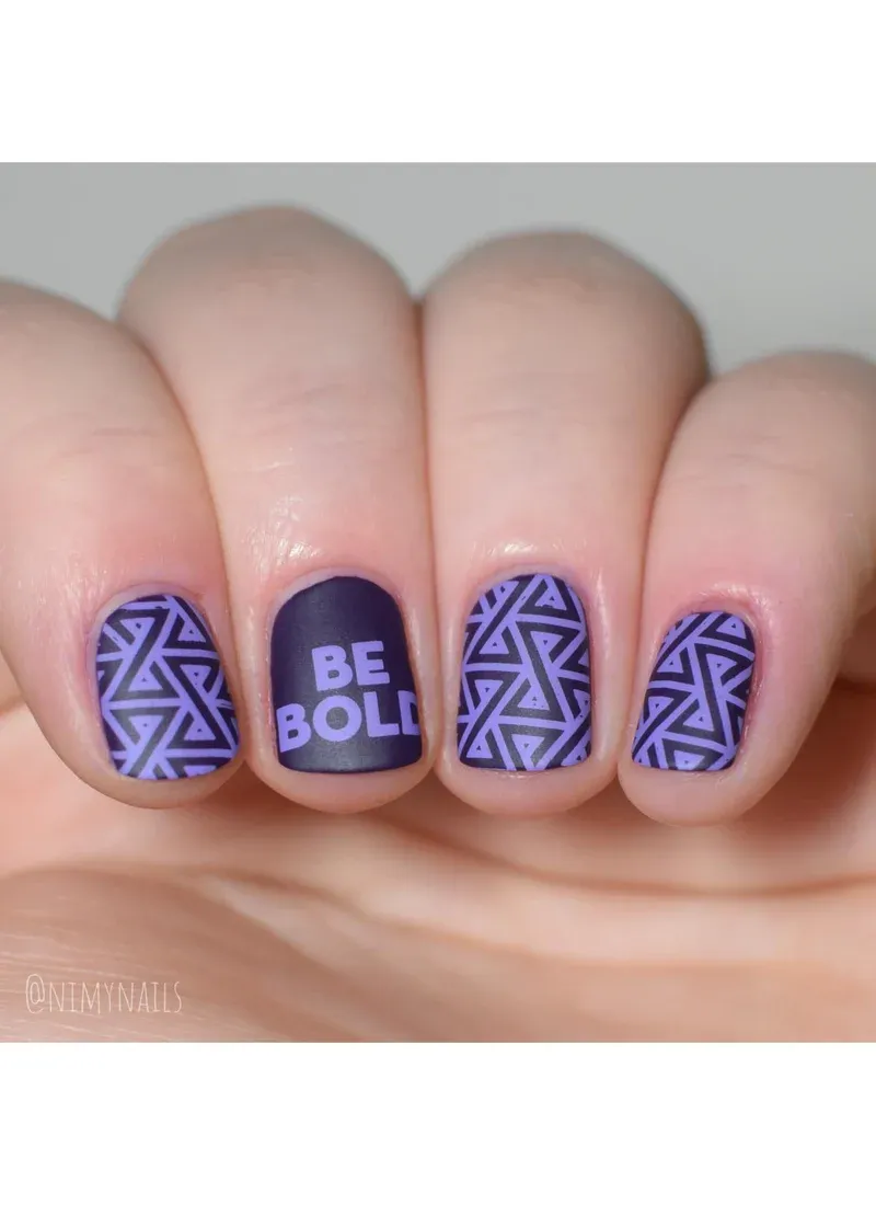 Be Bold - Uber Chic Stamping Plate