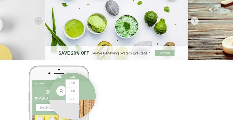 Beauty Products - Shopify Themes