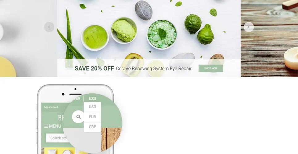 Beauty Products - Shopify Themes