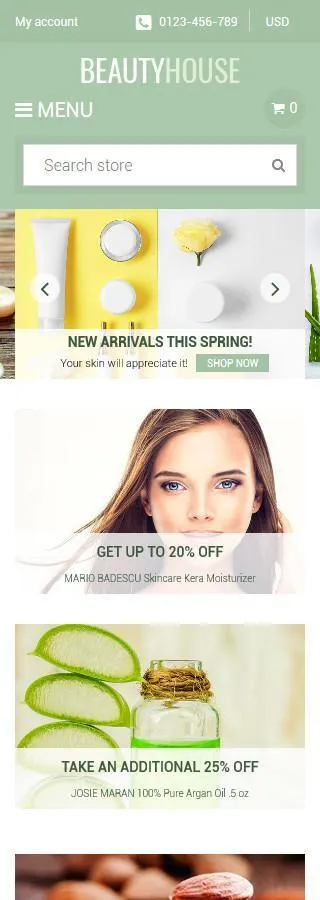 Beauty Products - Shopify Themes