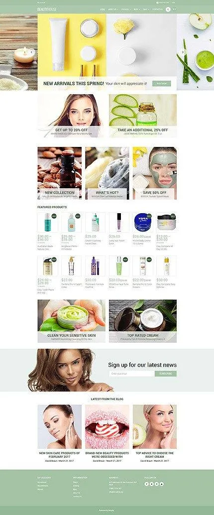 Beauty Products - Shopify Themes