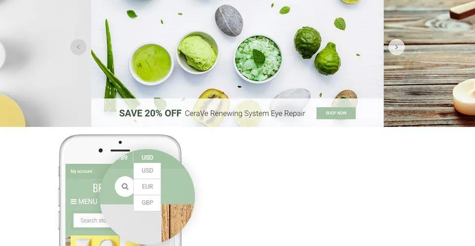 Beauty Products - Shopify Themes