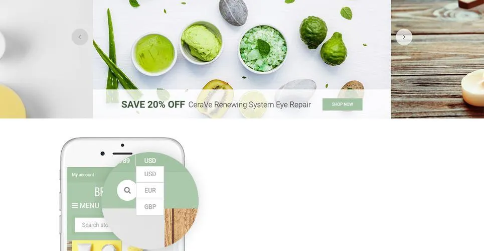 Beauty Products - Shopify Themes