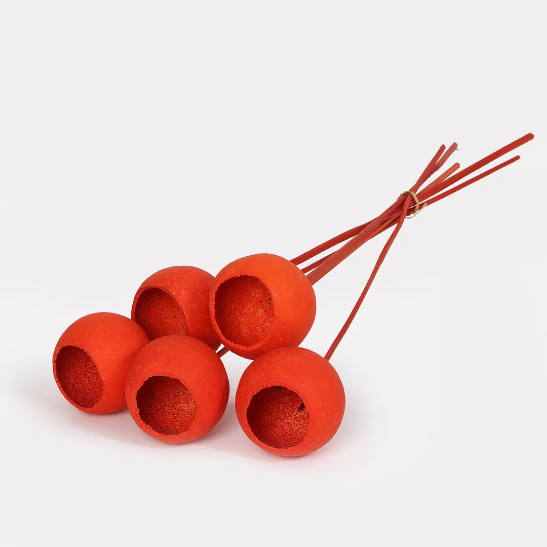 Bell Cup Dried Stems Set of 5