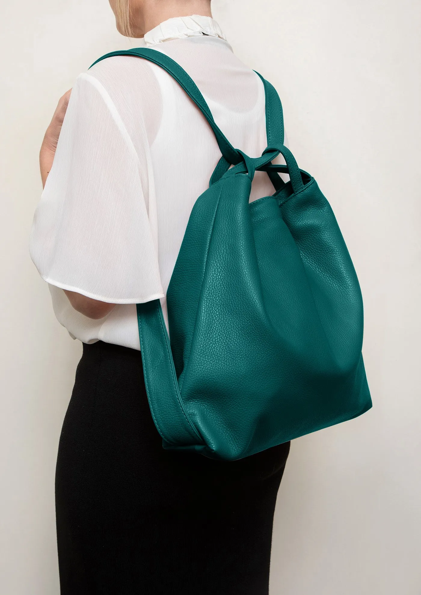 Bella 2-In-1 Backpack Tote Teal