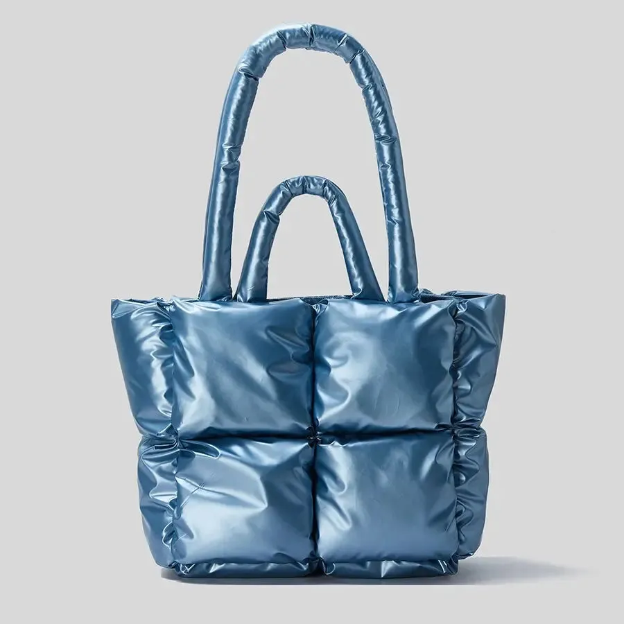 Big Shopping Tote Bags Nylon Padded Zipper