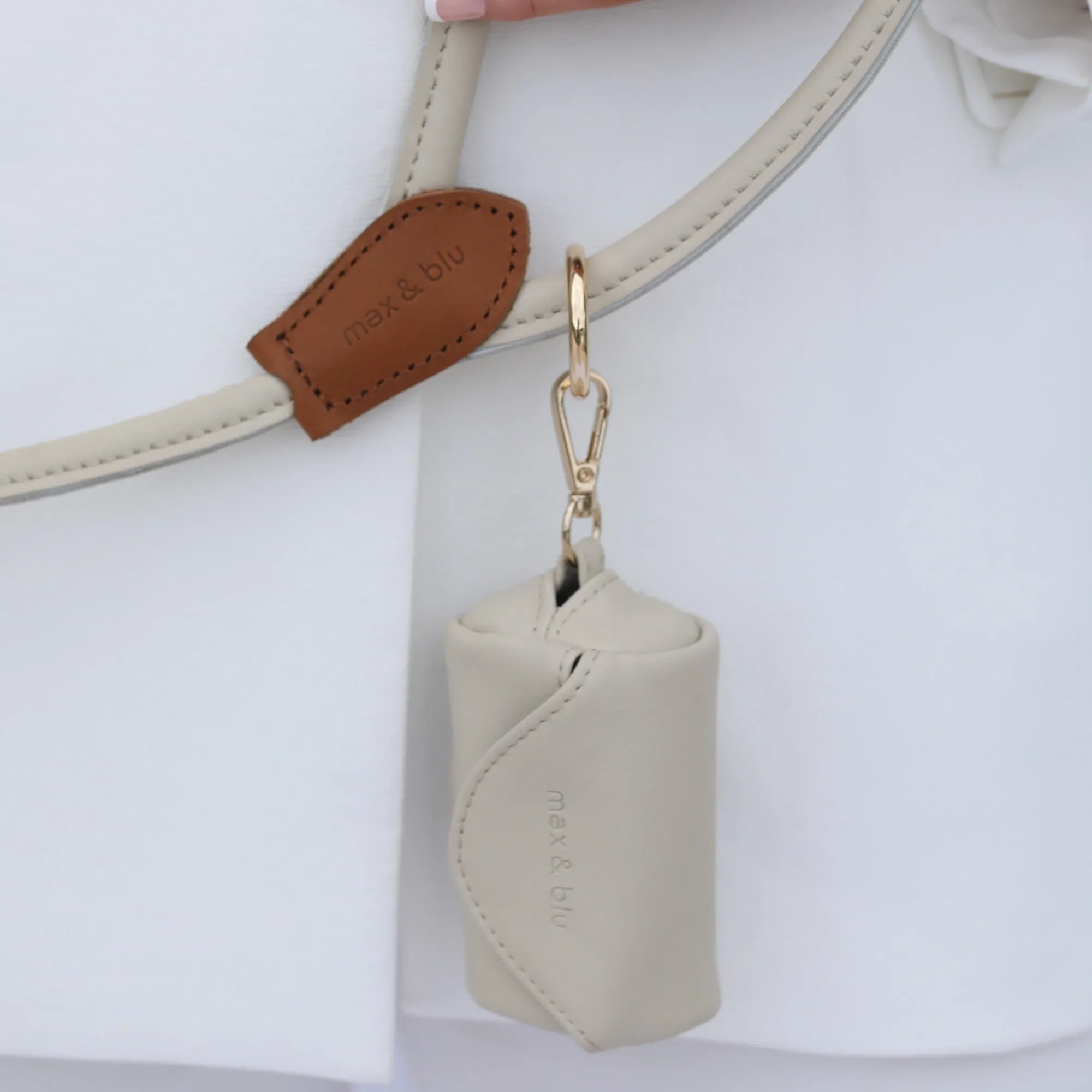 Billie Poop Bag Holder  - Sand