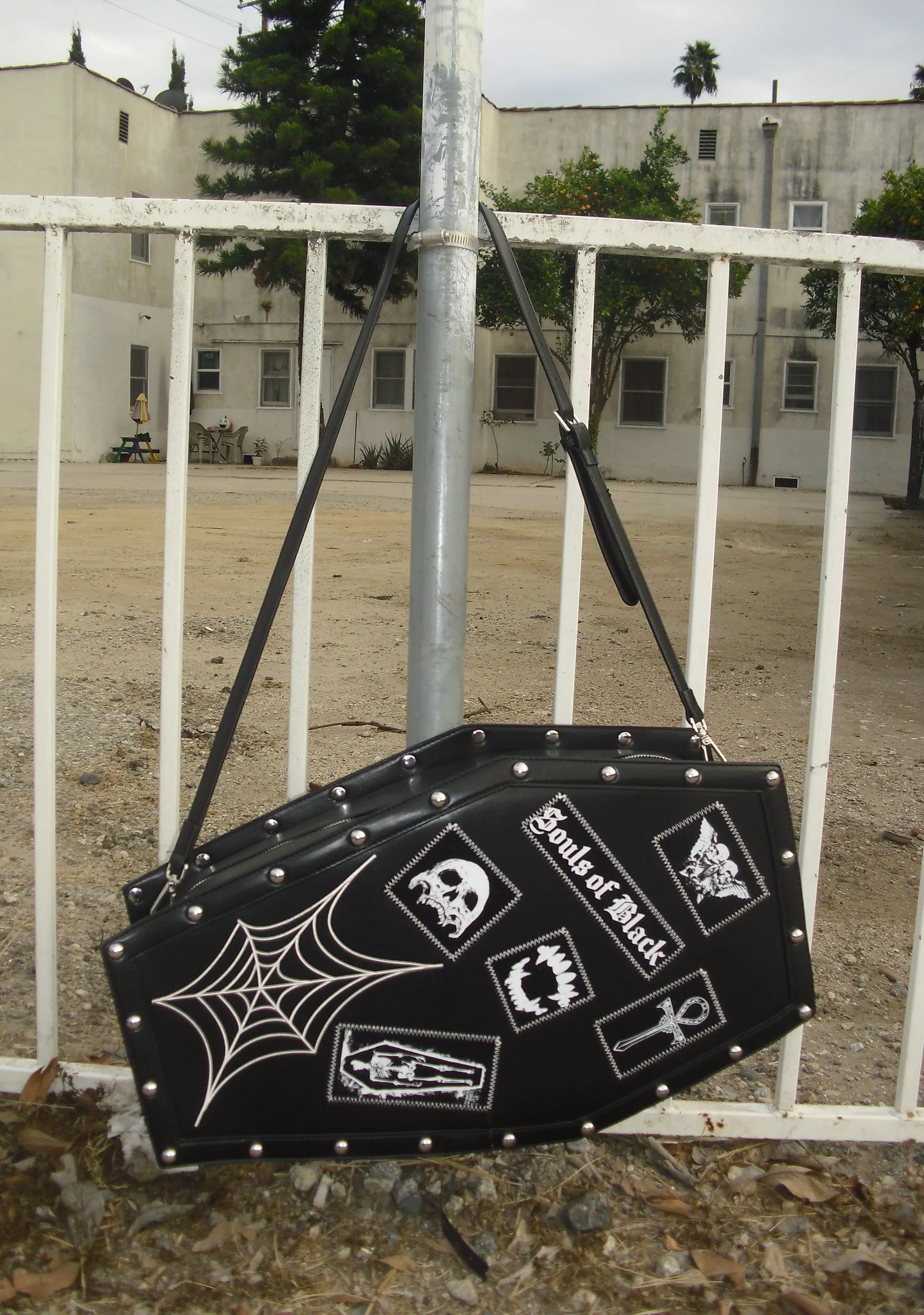 Black Souls Coffin Weekender