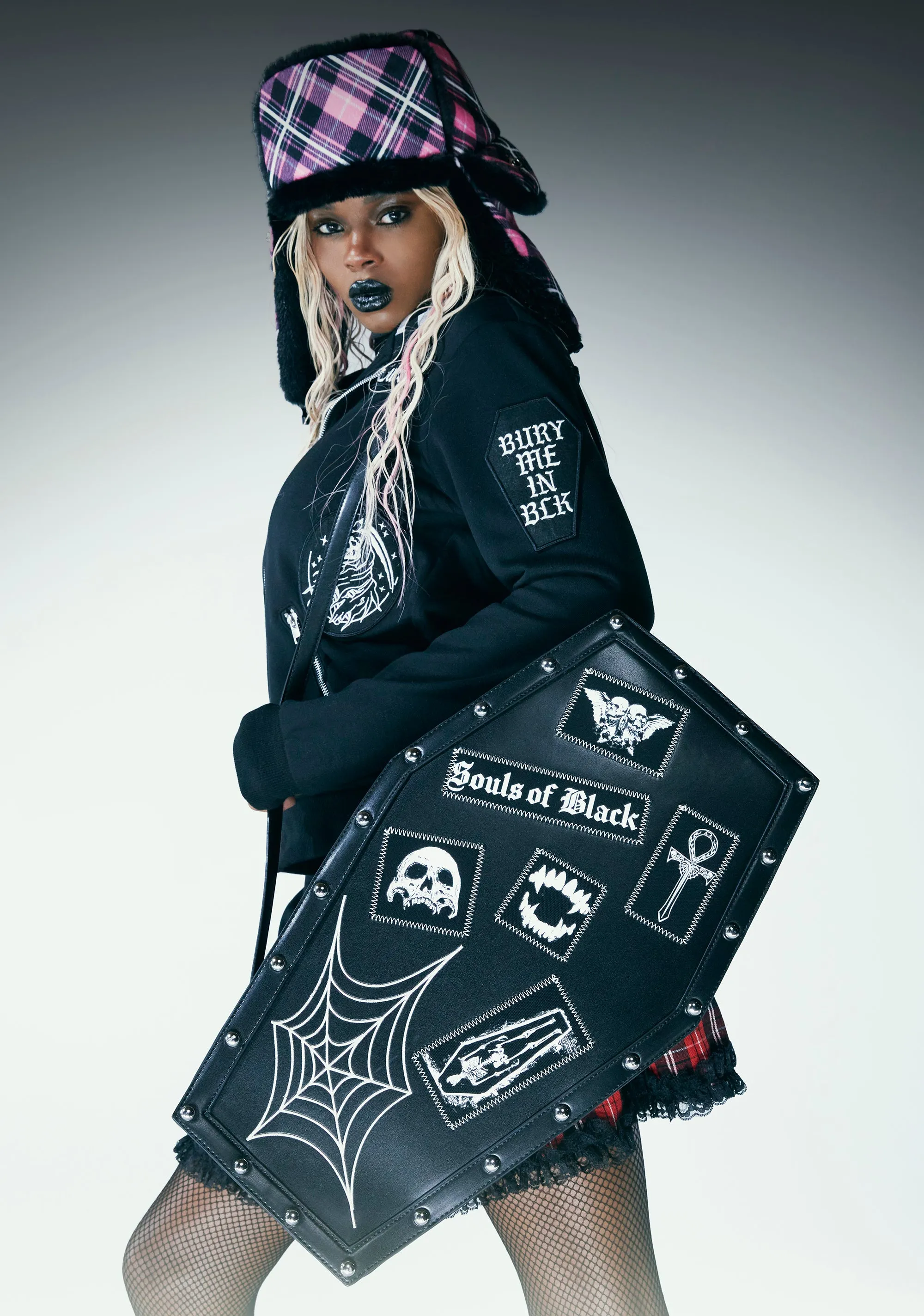 Black Souls Coffin Weekender