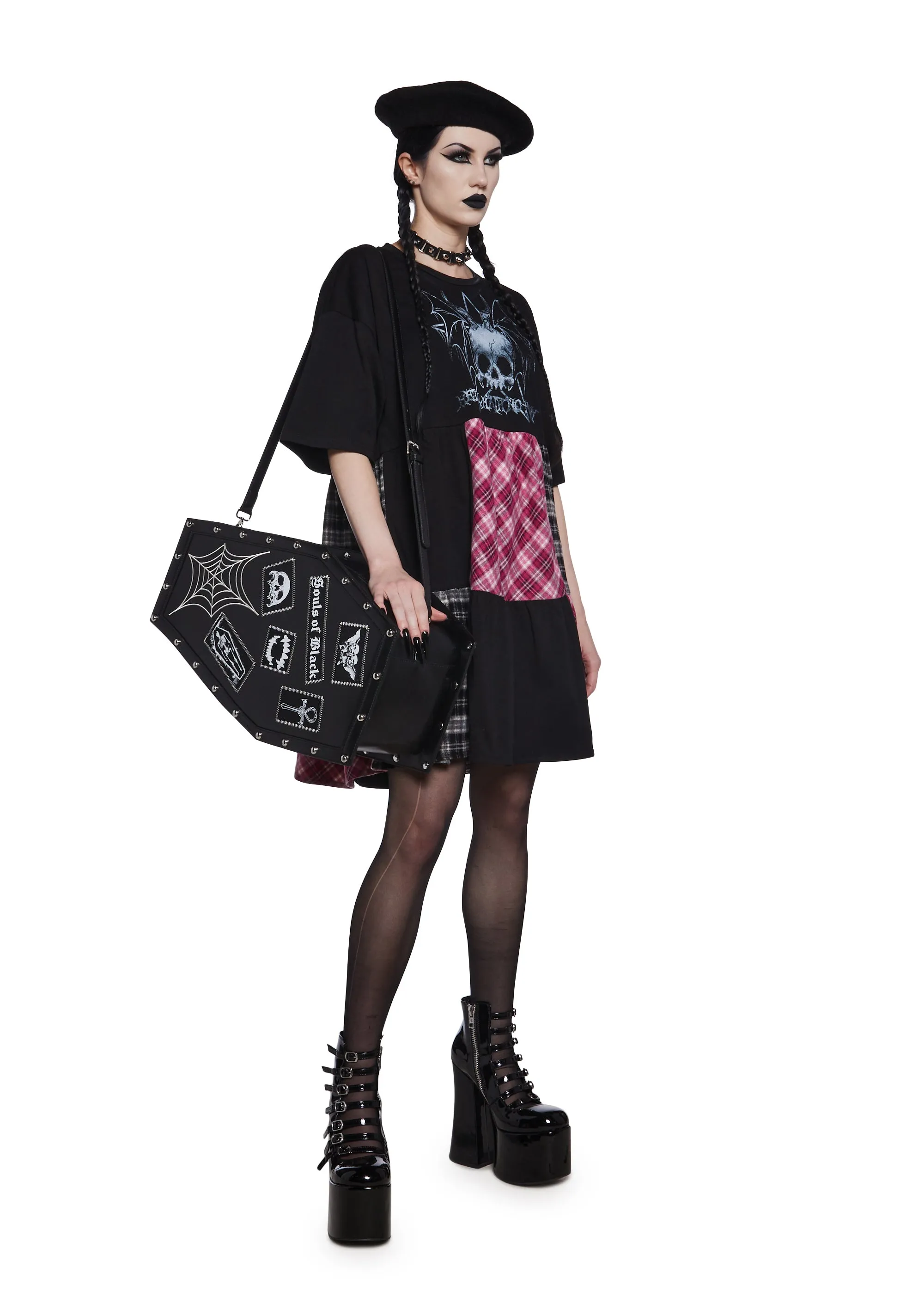 Black Souls Coffin Weekender