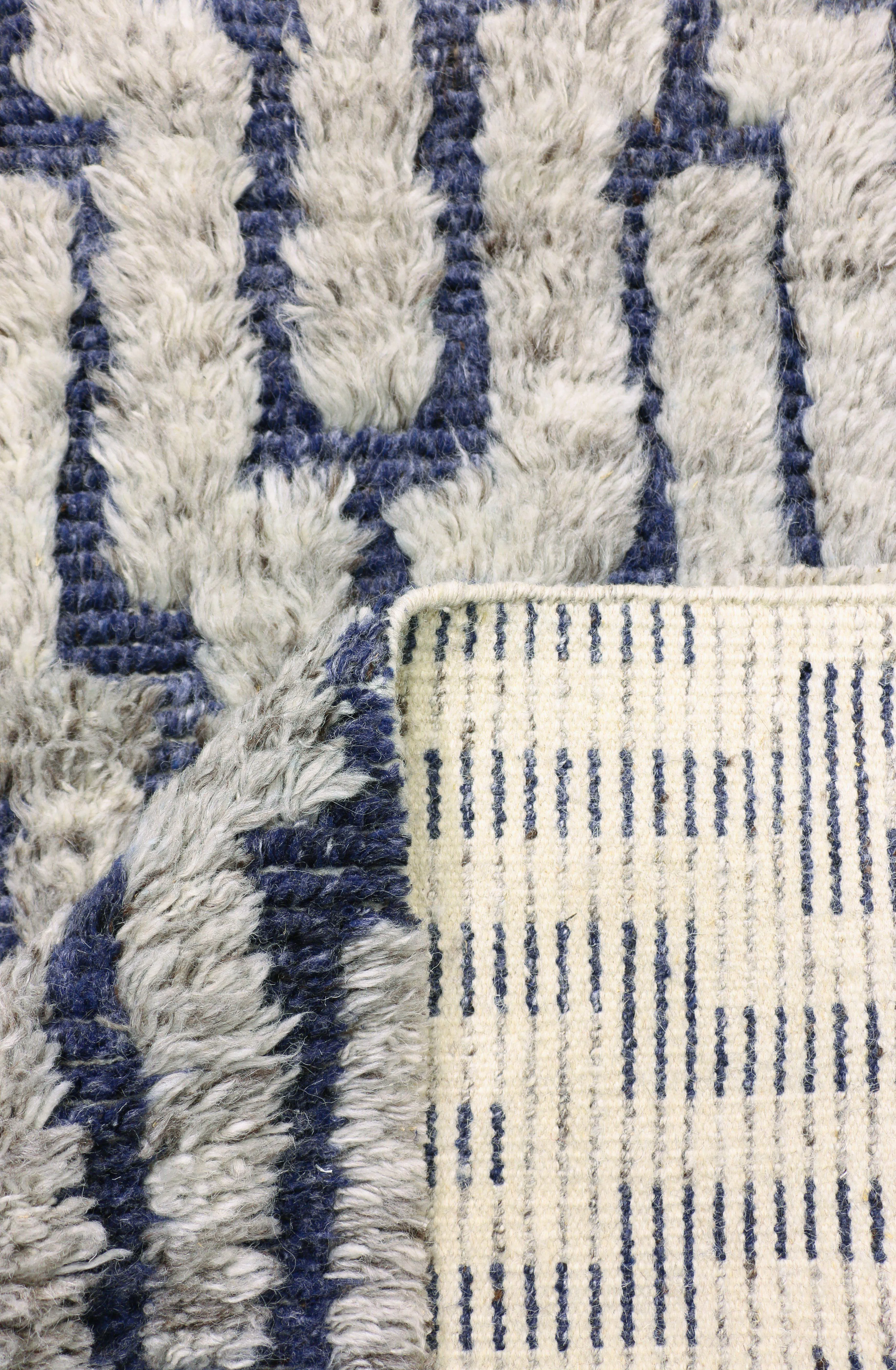Boho Chic - Navy Trellis