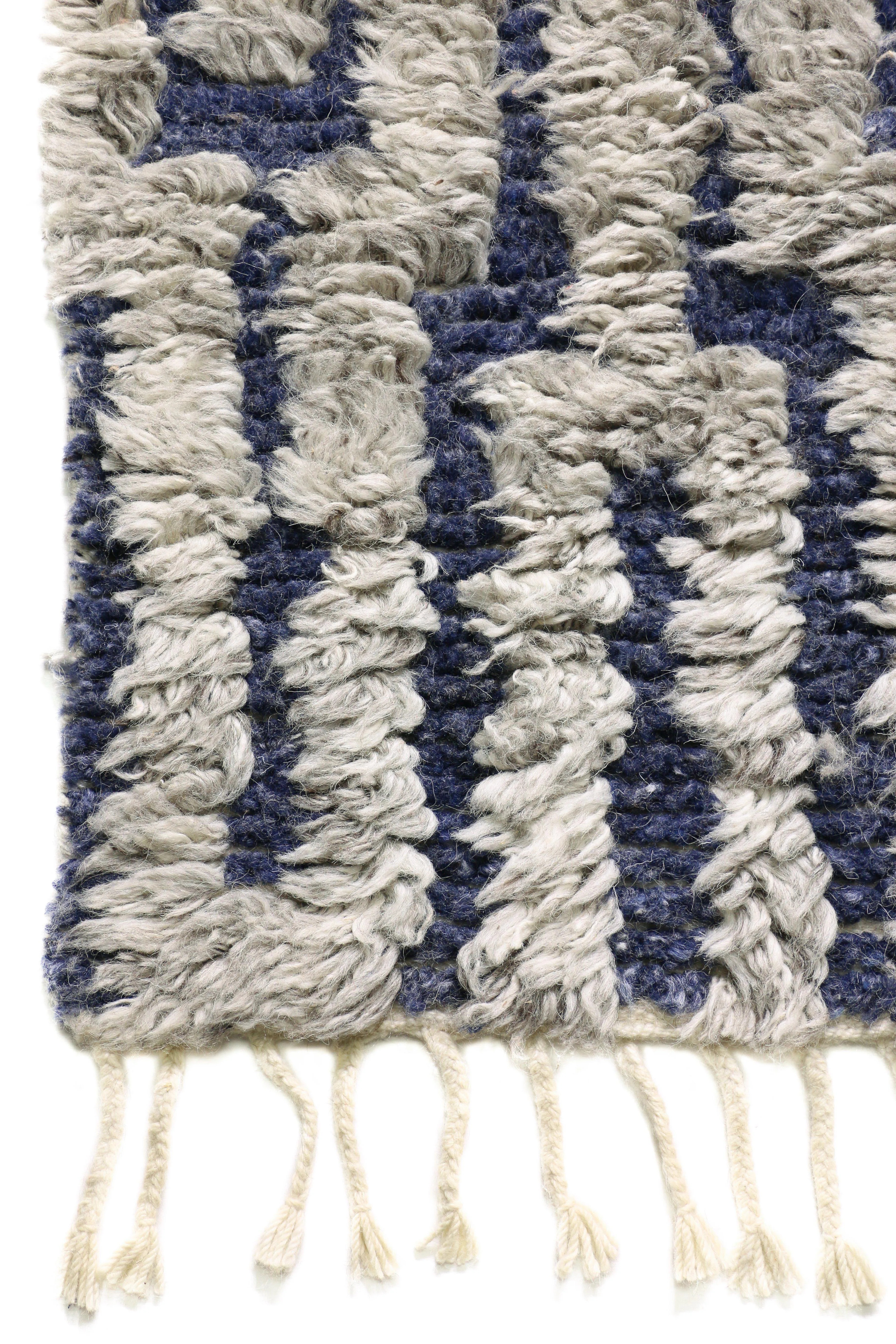 Boho Chic - Navy Trellis