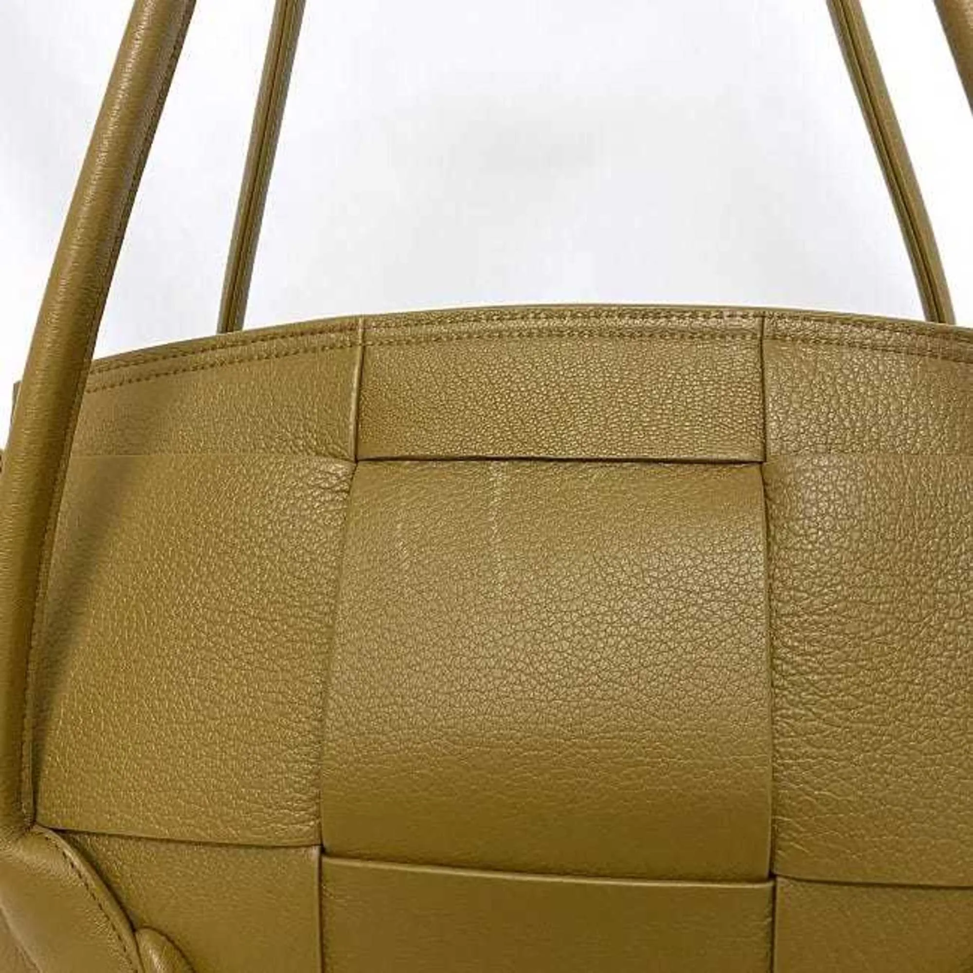 Bottega Veneta Arco Brown Leather Bag