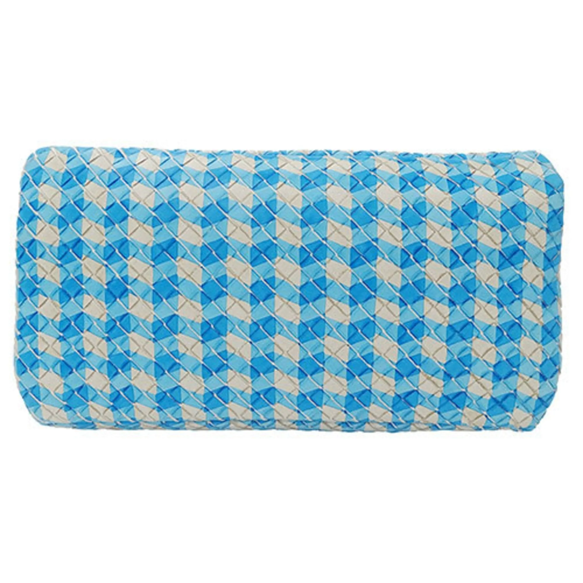 Bottega Veneta Intrecciato Blue Leather Bag