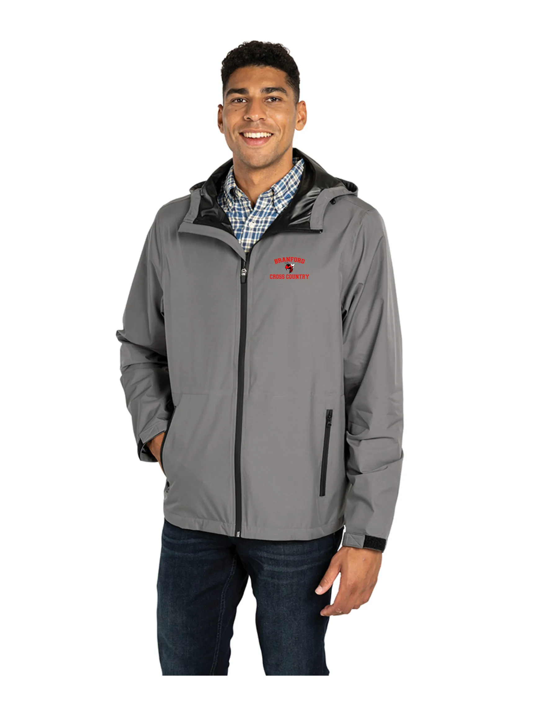 Branford Cross Country - Men's Atlantic Rain Shell (9476)