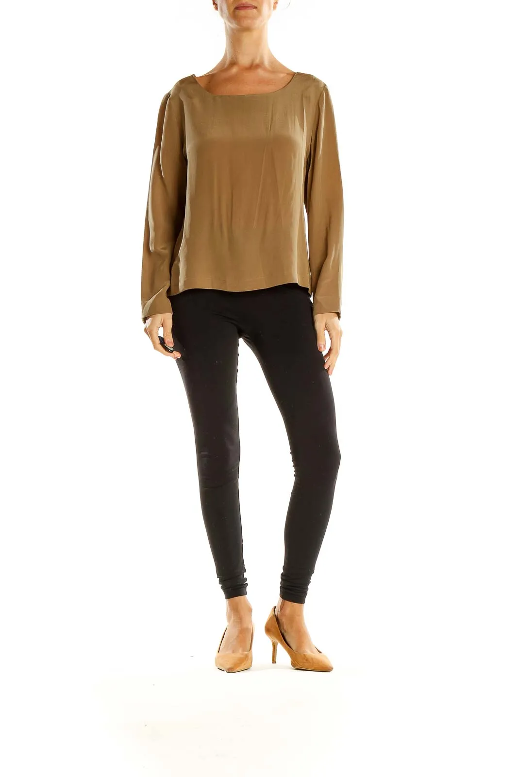 Brown Chic Blouse