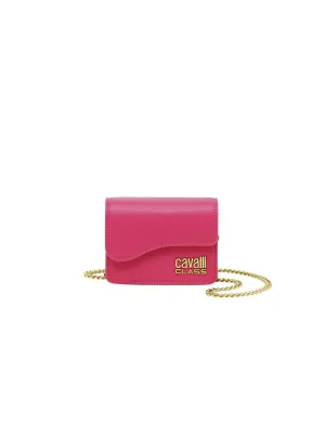 Cavalli Class CORTINA Pink Small Shoulder Bag