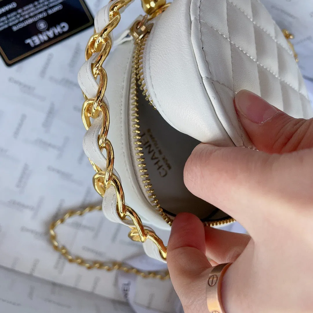 CC523 CC Round Purse/4.7x4.7inch