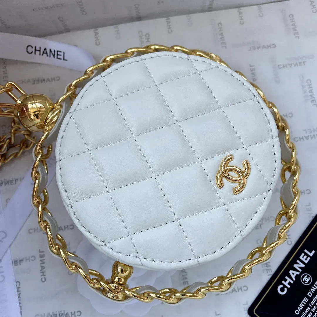 CC523 CC Round Purse/4.7x4.7inch