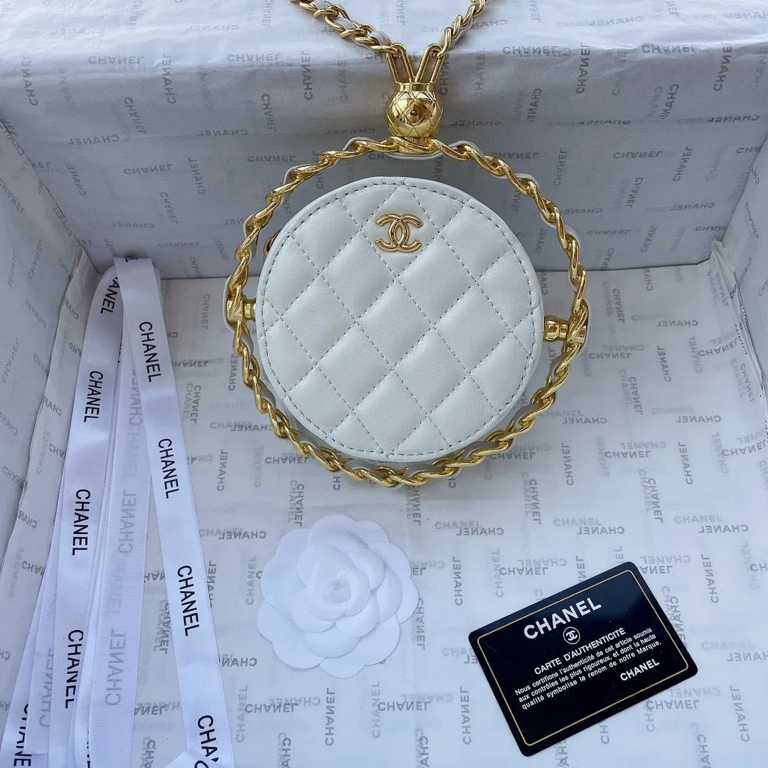 CC523 CC Round Purse/4.7x4.7inch