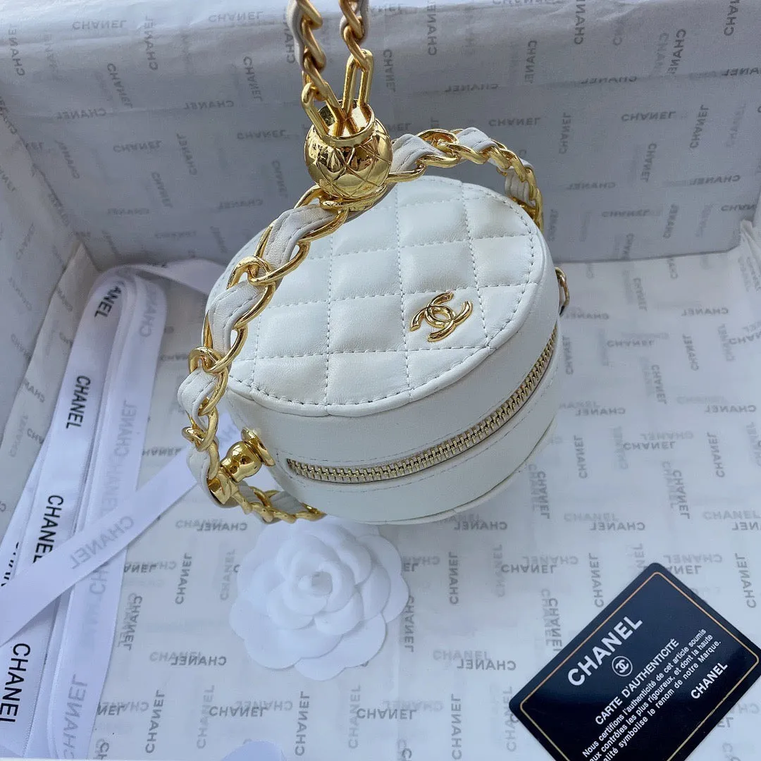 CC523 CC Round Purse/4.7x4.7inch