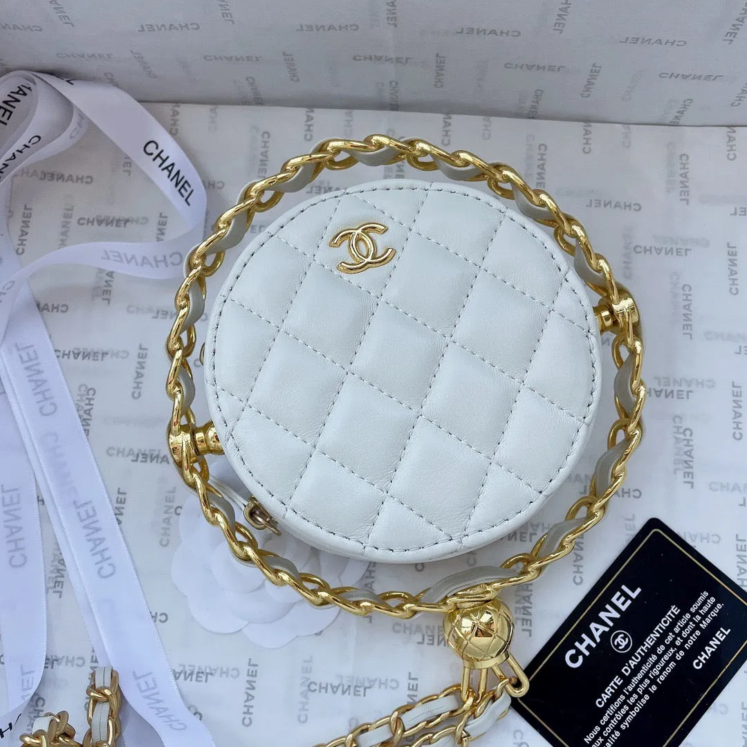 CC523 CC Round Purse/4.7x4.7inch