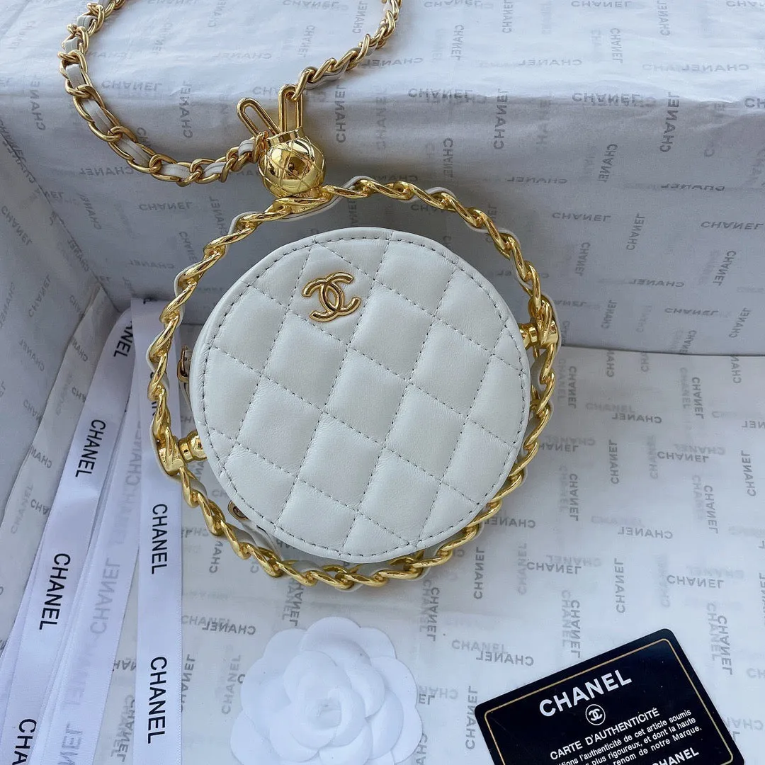 CC523 CC Round Purse/4.7x4.7inch