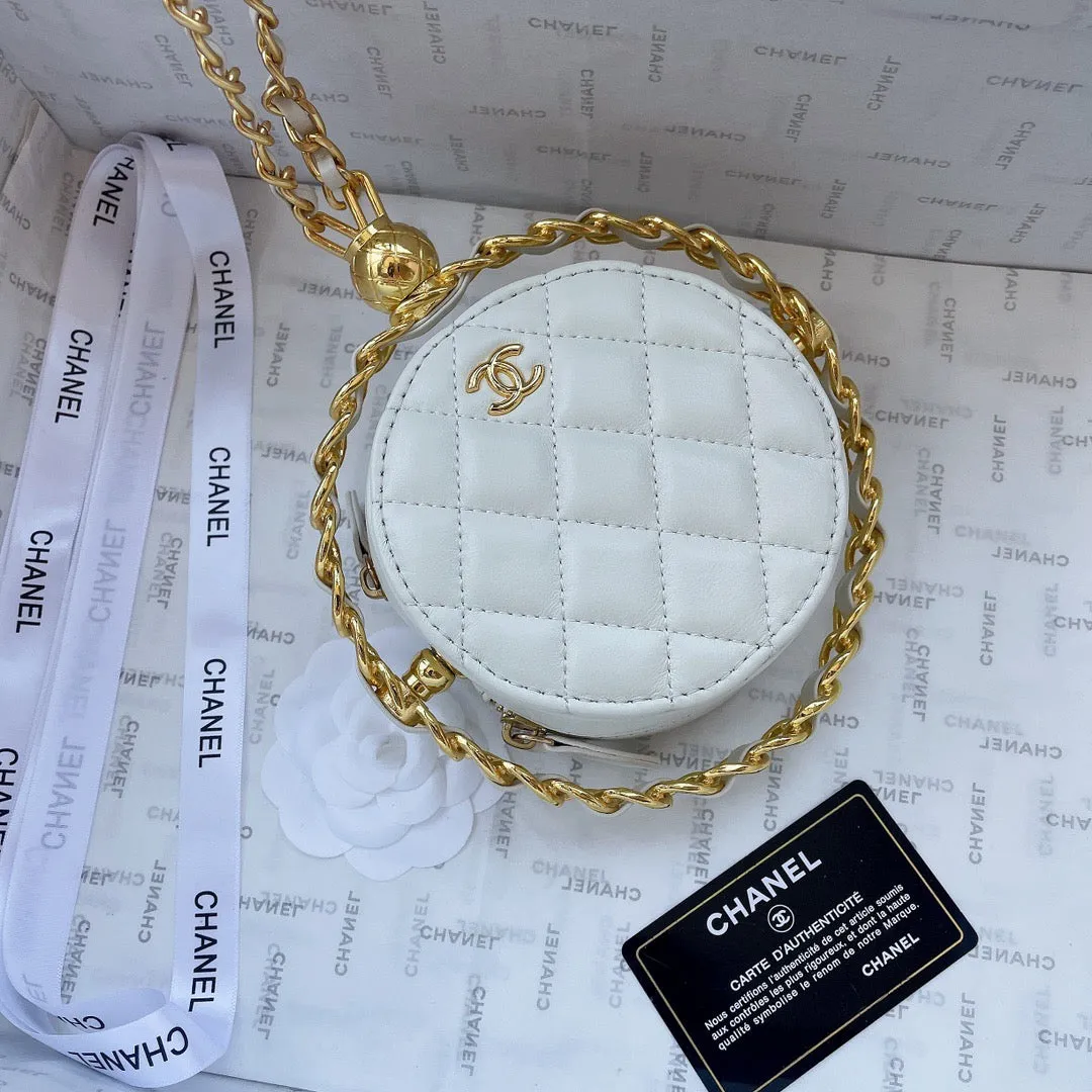 CC523 CC Round Purse/4.7x4.7inch