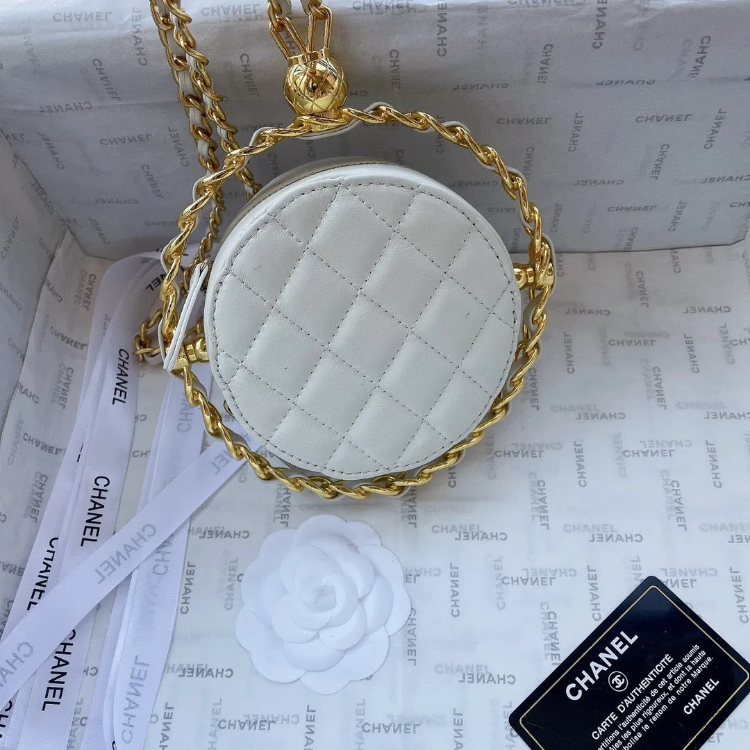 CC523 CC Round Purse/4.7x4.7inch
