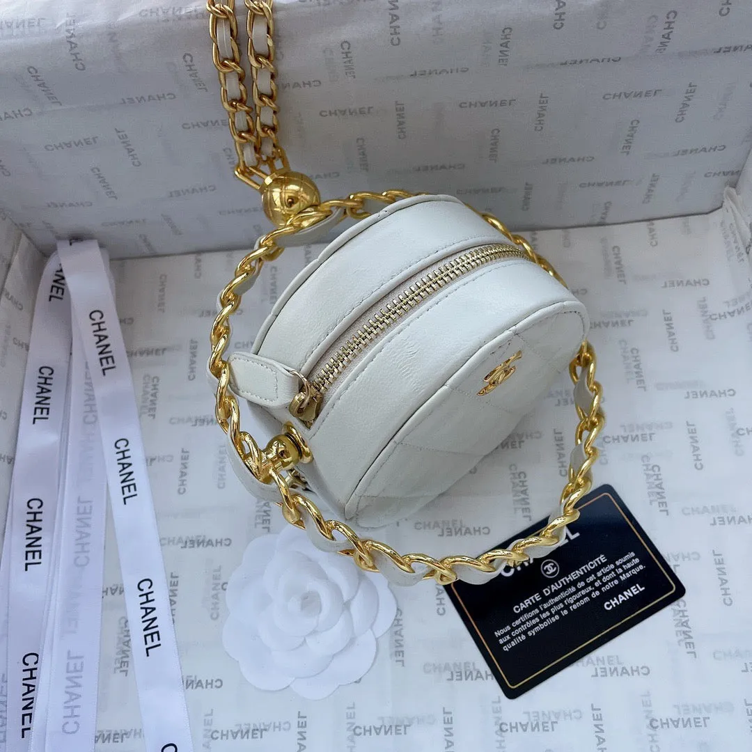 CC523 CC Round Purse/4.7x4.7inch