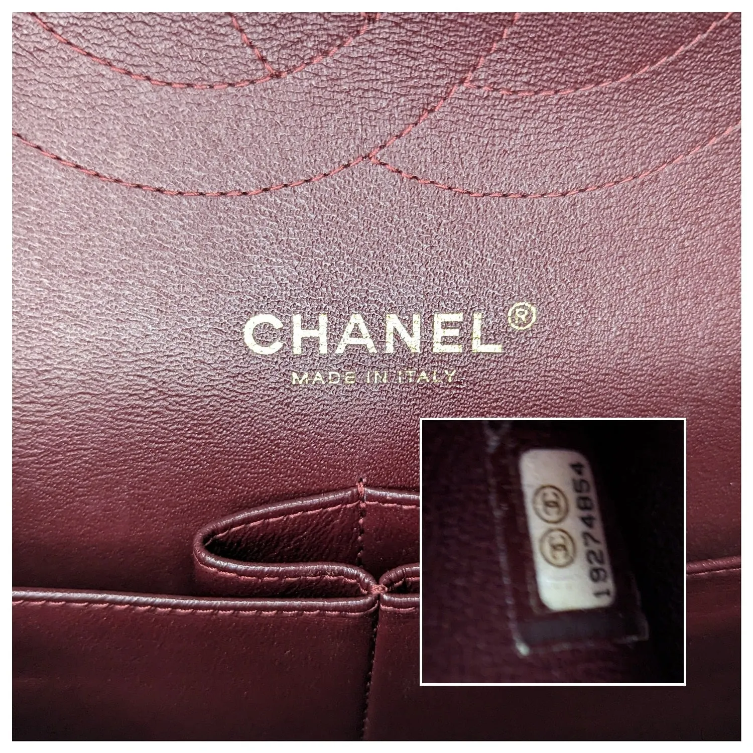 Chanel bag Classic Quilted Lambskin Double Jumbo Flap